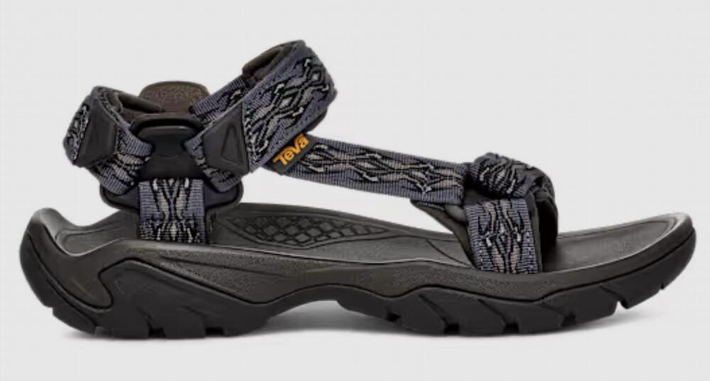 NEW TEVA men's terra fi 5 universal hiking sandal in madang blue